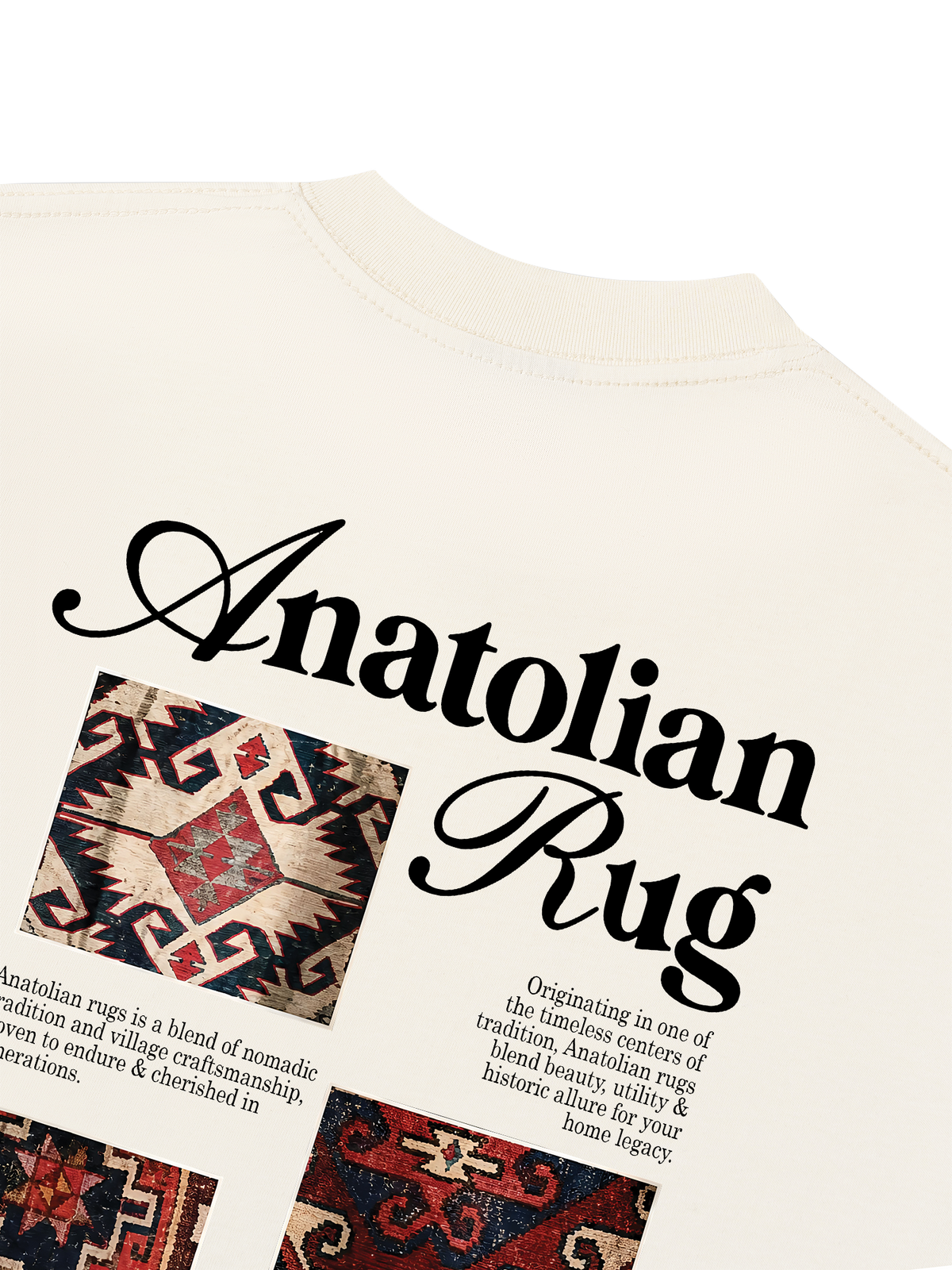 Áo Thun Boxy Anatolian Rug