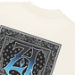 Áo Thun Boxy Hidden Meaning Zillion Black Blue Bandana