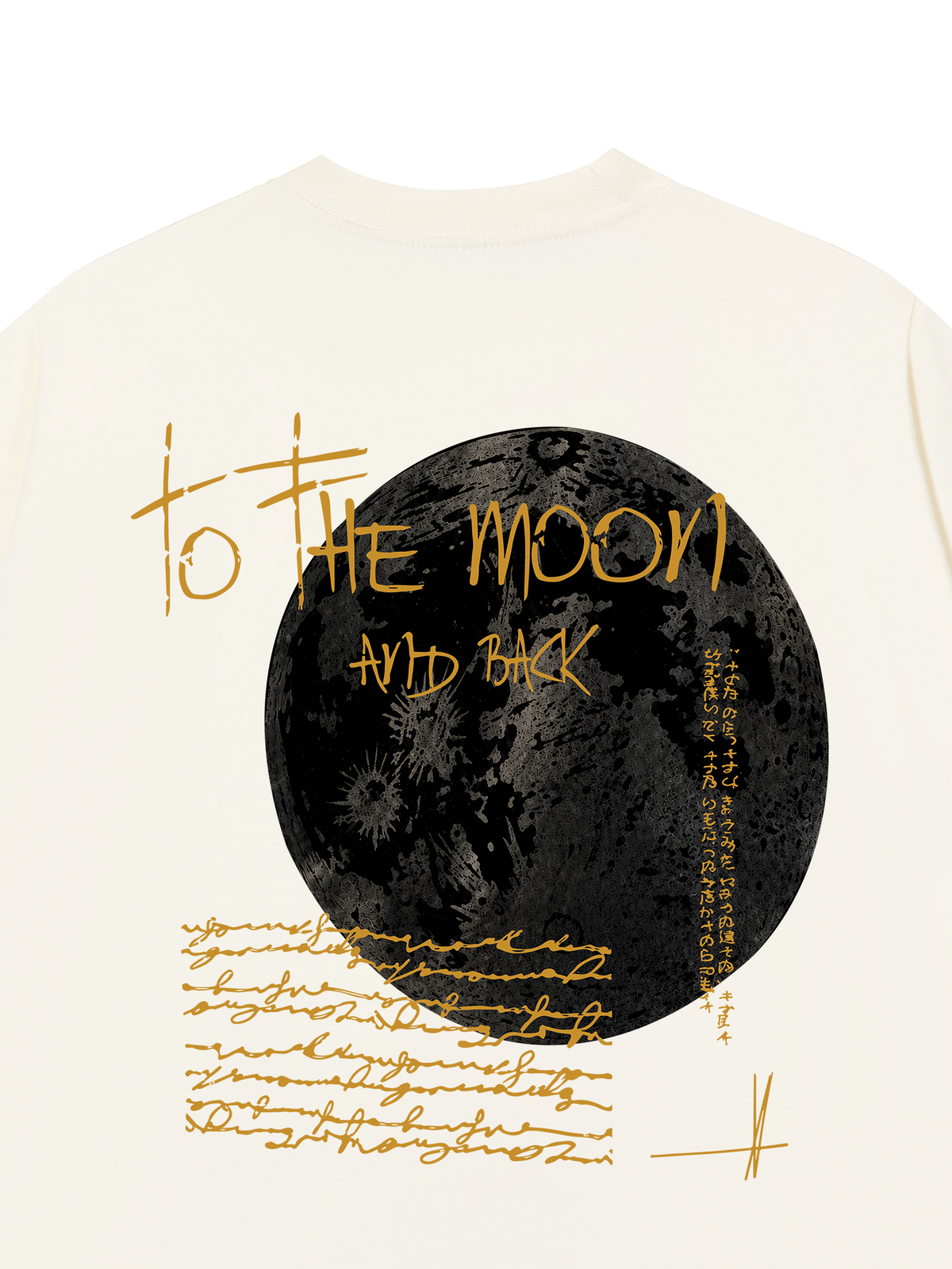Áo Thun Relaxed Fit  To The Moon