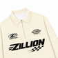 Áo Sweater Polo Nỉ Hai Da Zillion Speed Rush