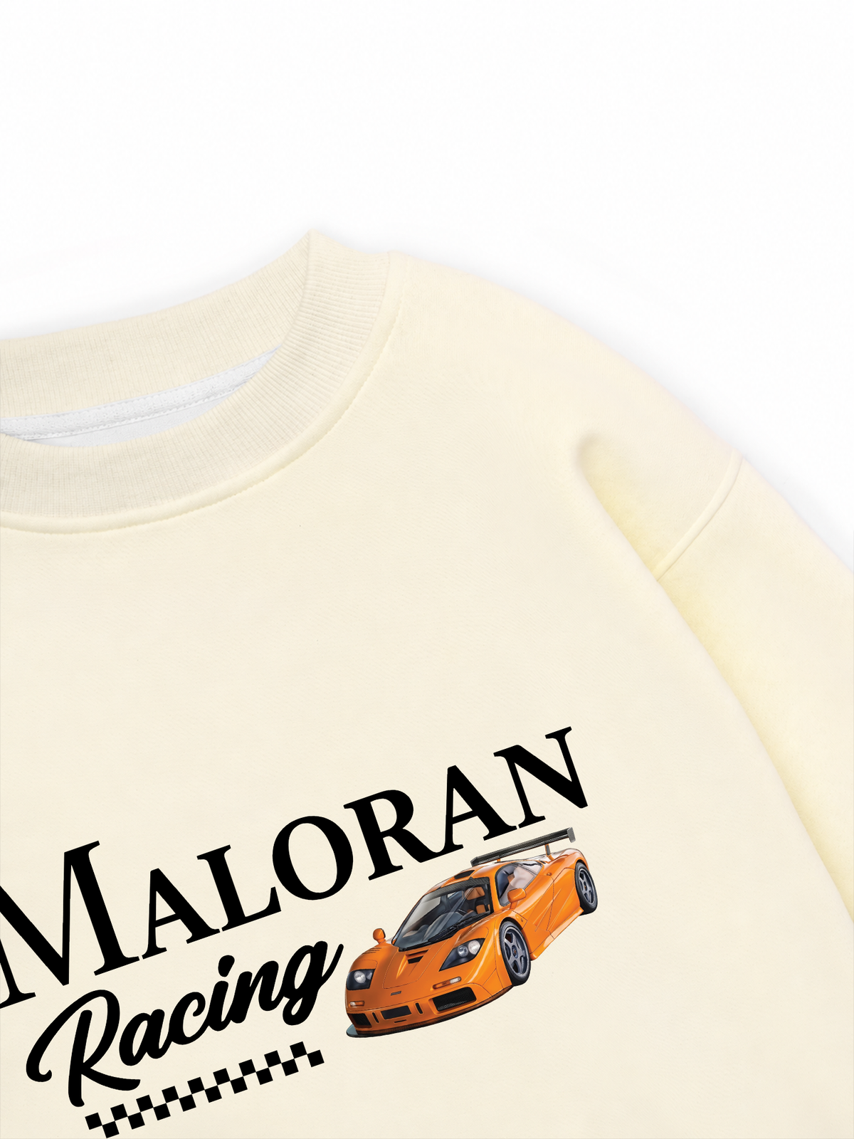 Áo Sweater Nỉ Hai Da Car Maloran Racing