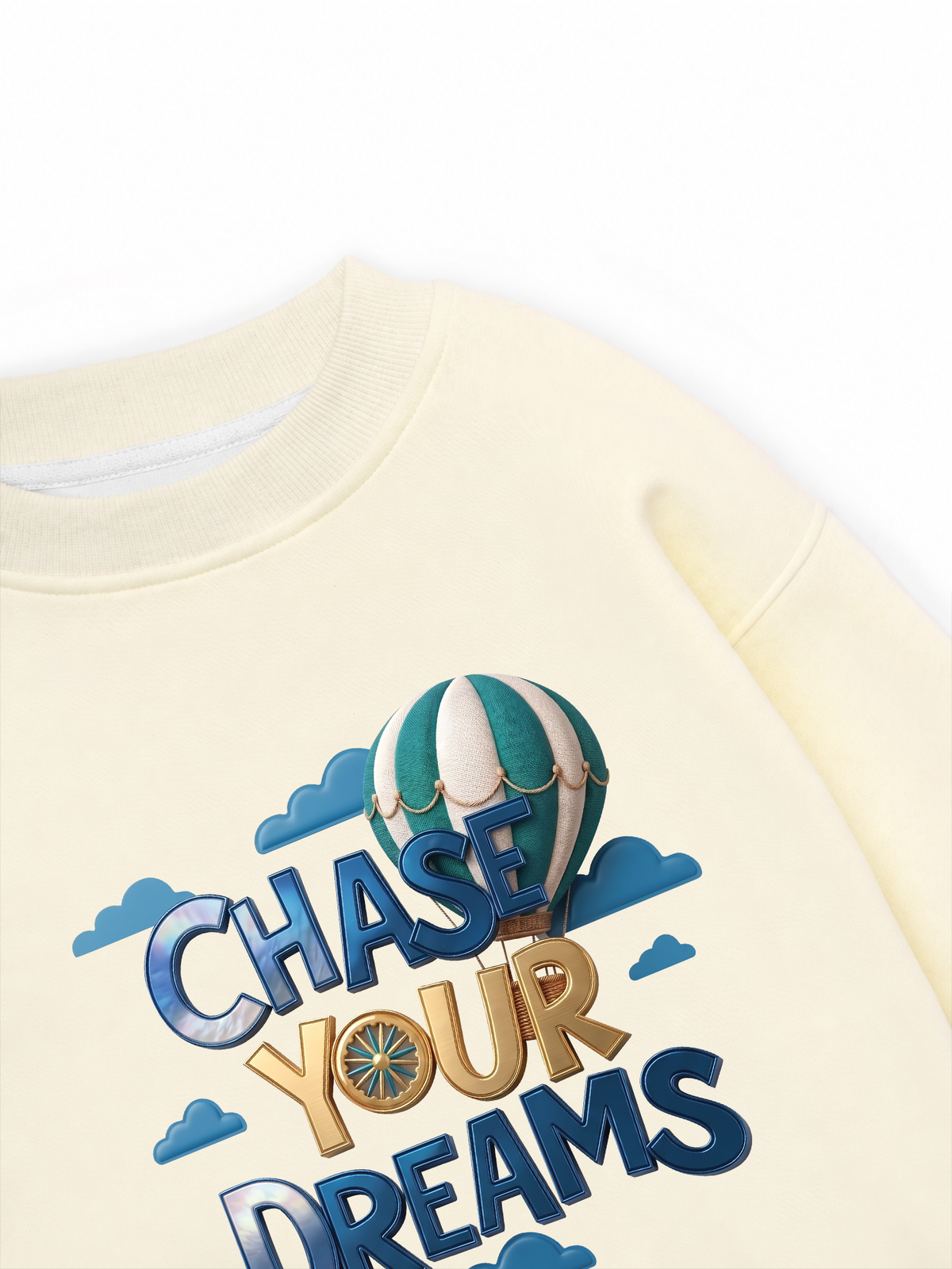 Áo Sweater Nỉ Hai Da Chase Your Dreams