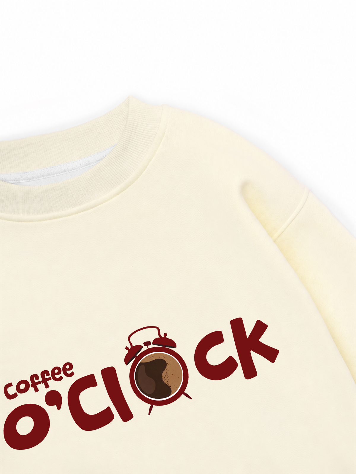 Áo Sweater Nỉ Hai Da Coffee O'clock