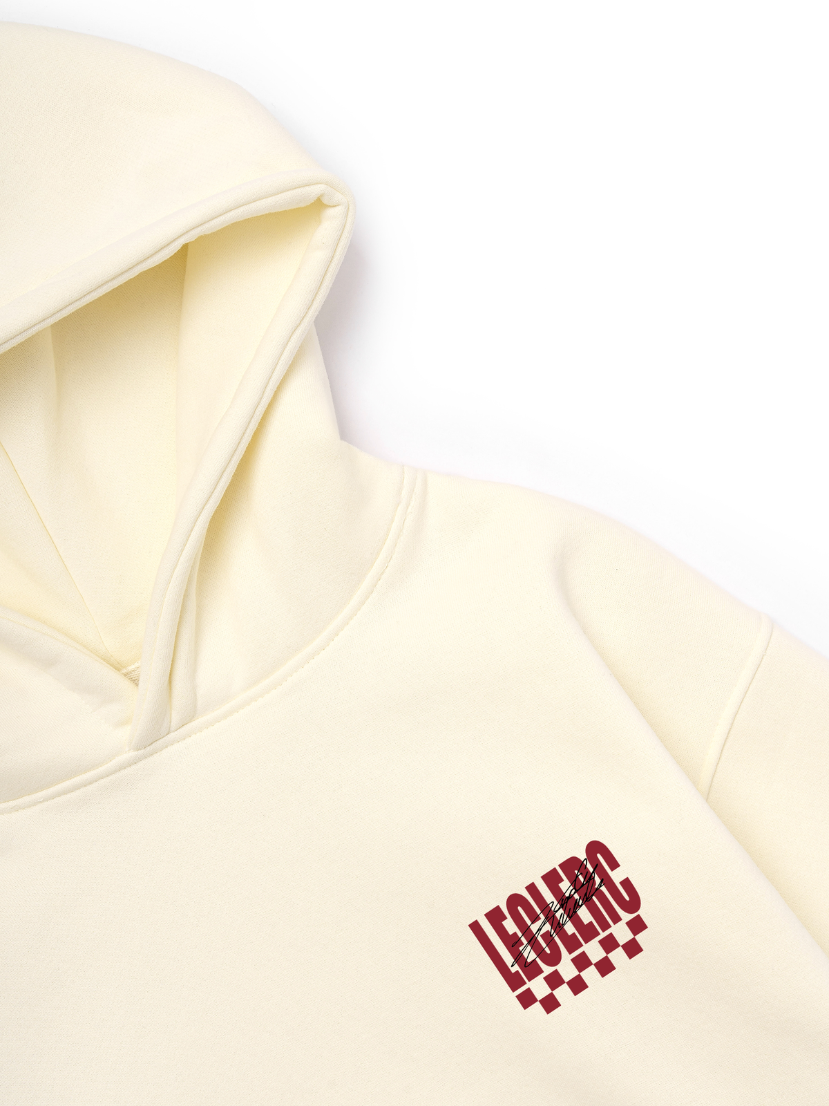 Áo Hoodie Nỉ Hai Da Car Leclerc
