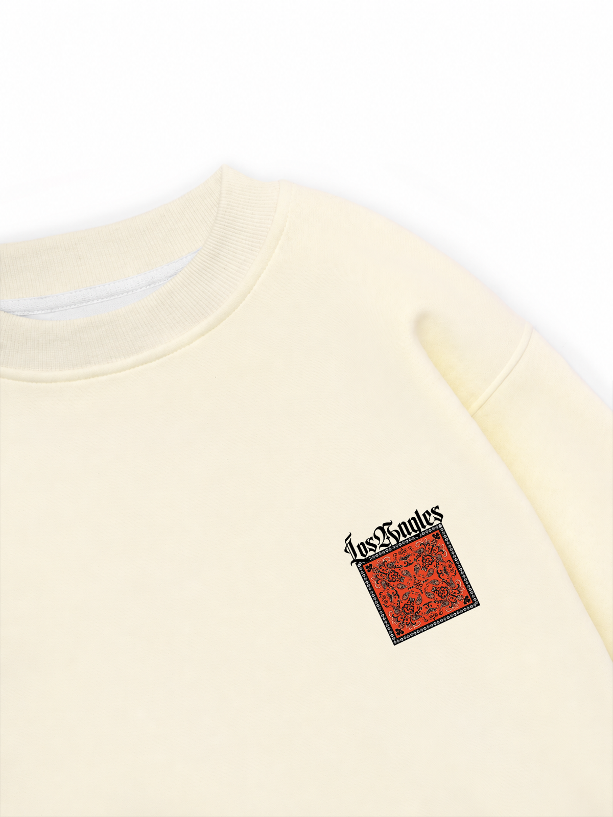 Áo Sweater Nỉ Hai Da Los Angeles
