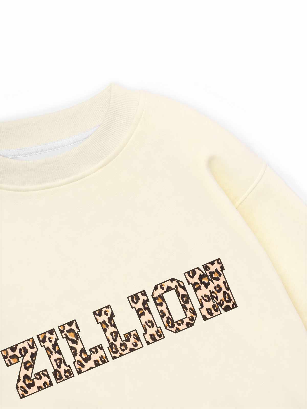 Áo Sweater Nỉ Hai Da Zillion Leopard
