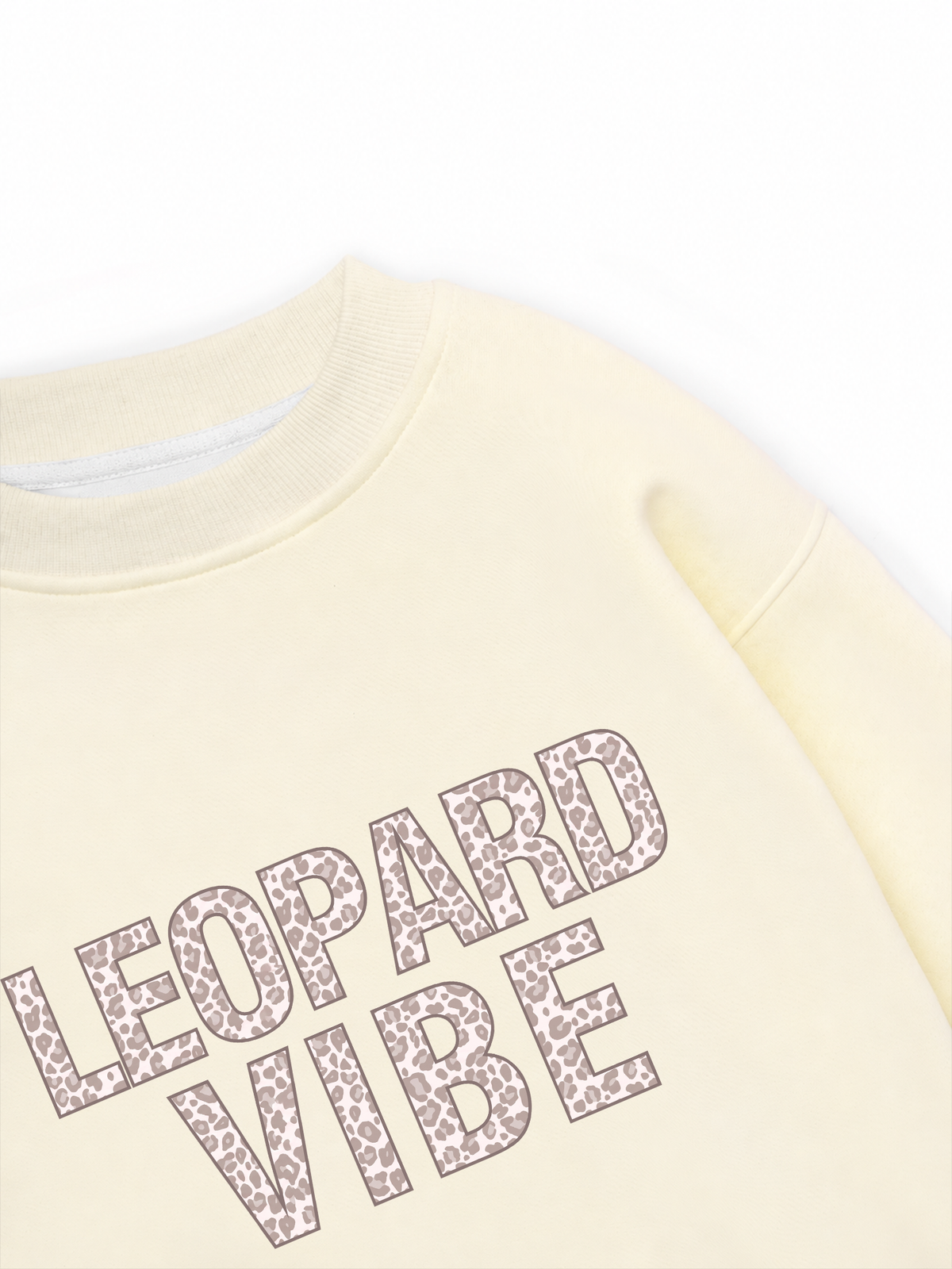 Áo Sweater Nỉ Hai Da Leopard Vibe
