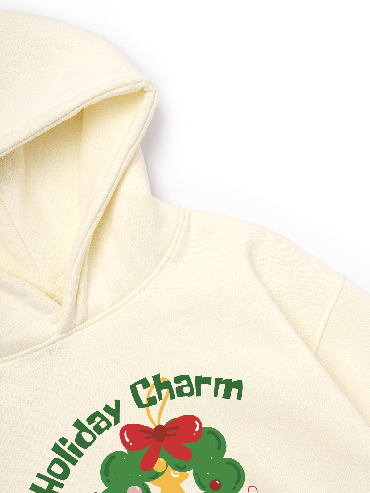Áo Hoodie Nỉ Hai Da Holiday Charm