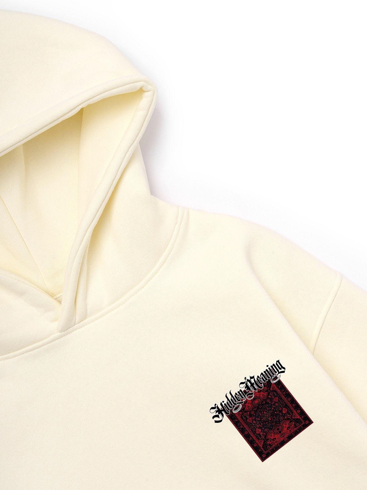 Áo Hoodie Nỉ Hai Da Hidden Meaning Red Rug