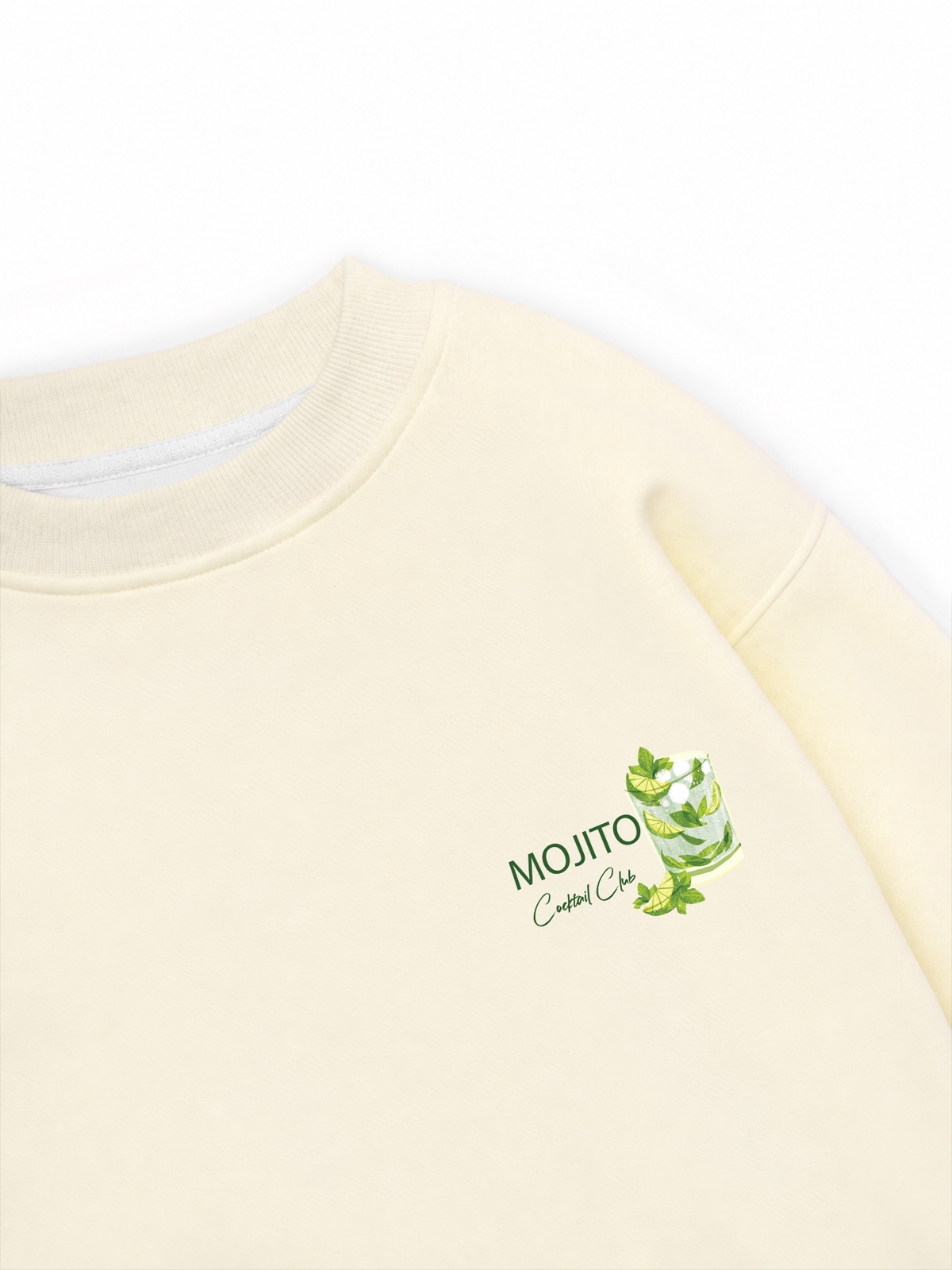 Áo Sweater Nỉ Hai Da Mojito