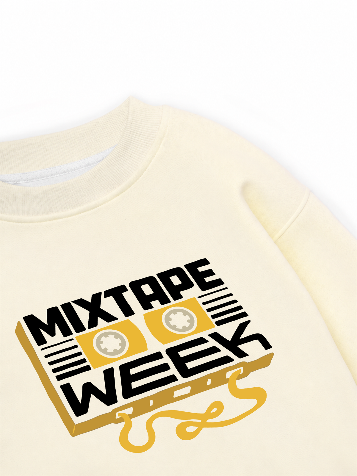 Áo Sweater Nỉ Hai Da Mixtape Week