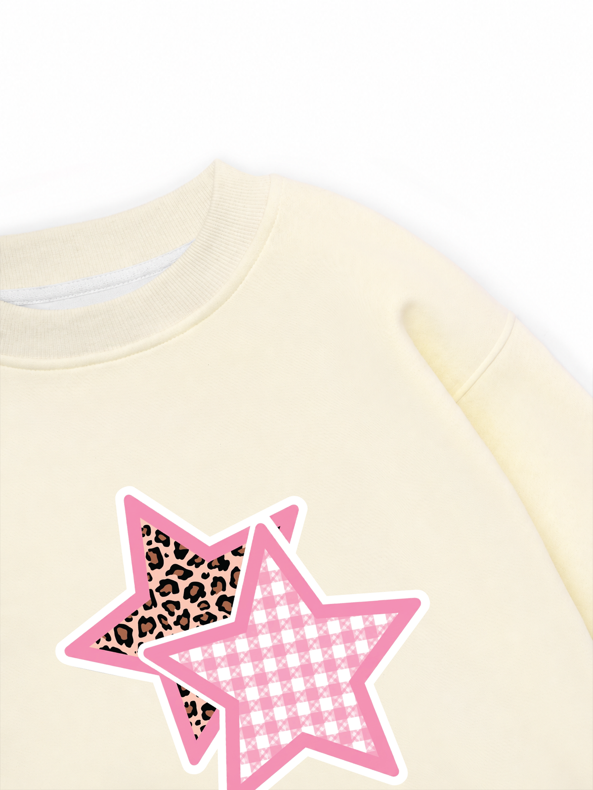 Áo Sweater Nỉ Hai Da Leopard Star