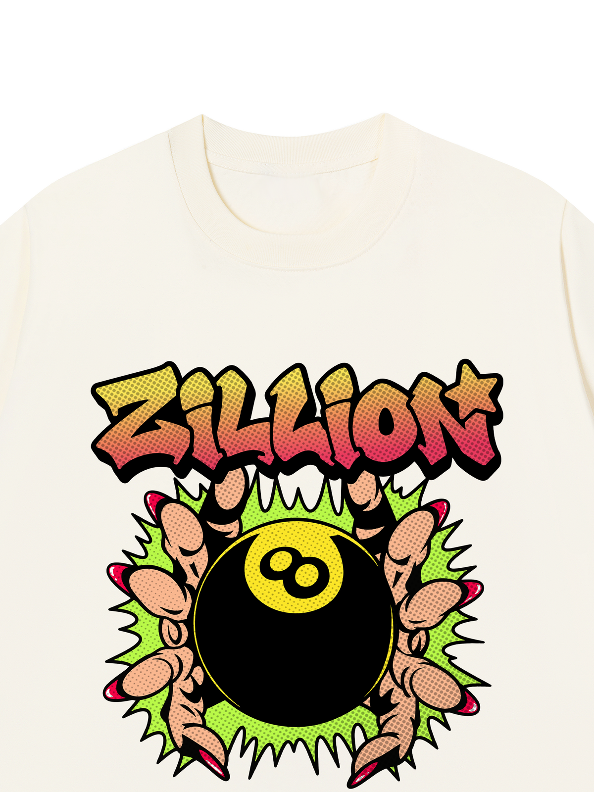 Áo Thun Relaxed Fit Witchy Hands 8-Ball