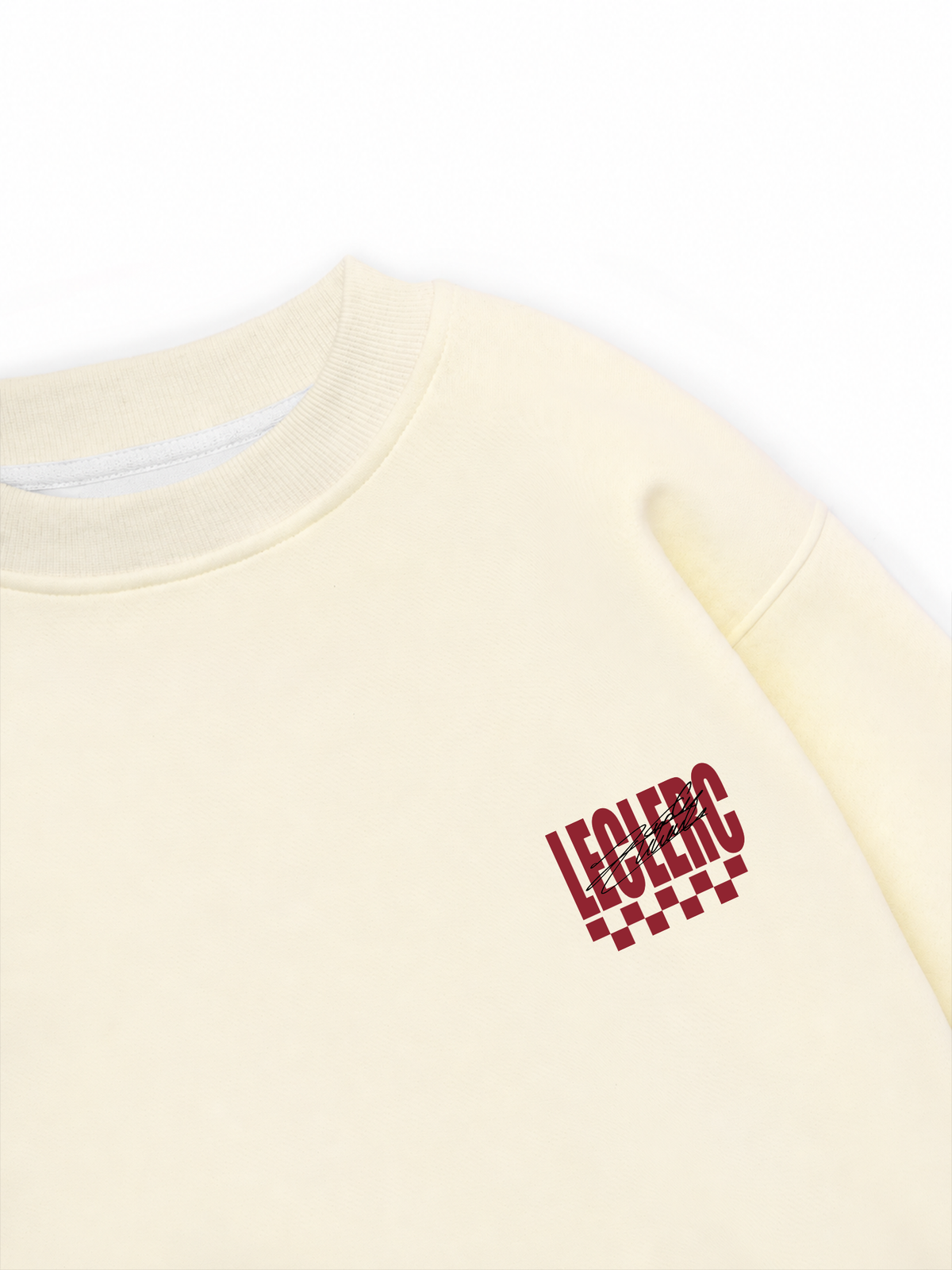 Áo Sweater Nỉ Hai Da Car Leclerc
