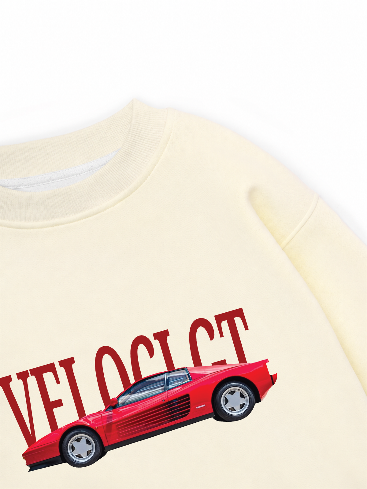 Áo Sweater Nỉ Hai Da Car Veloci GT F40