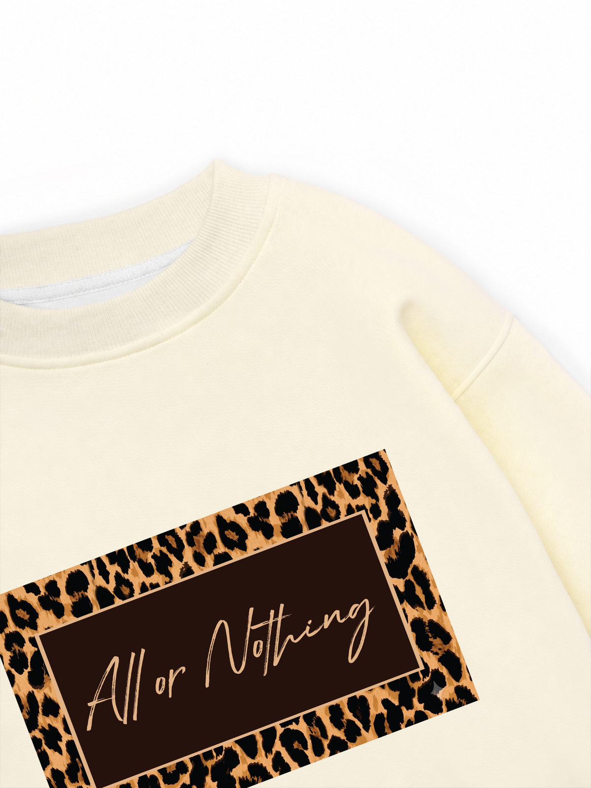Áo Sweater Nỉ Hai Da All Or Nothing