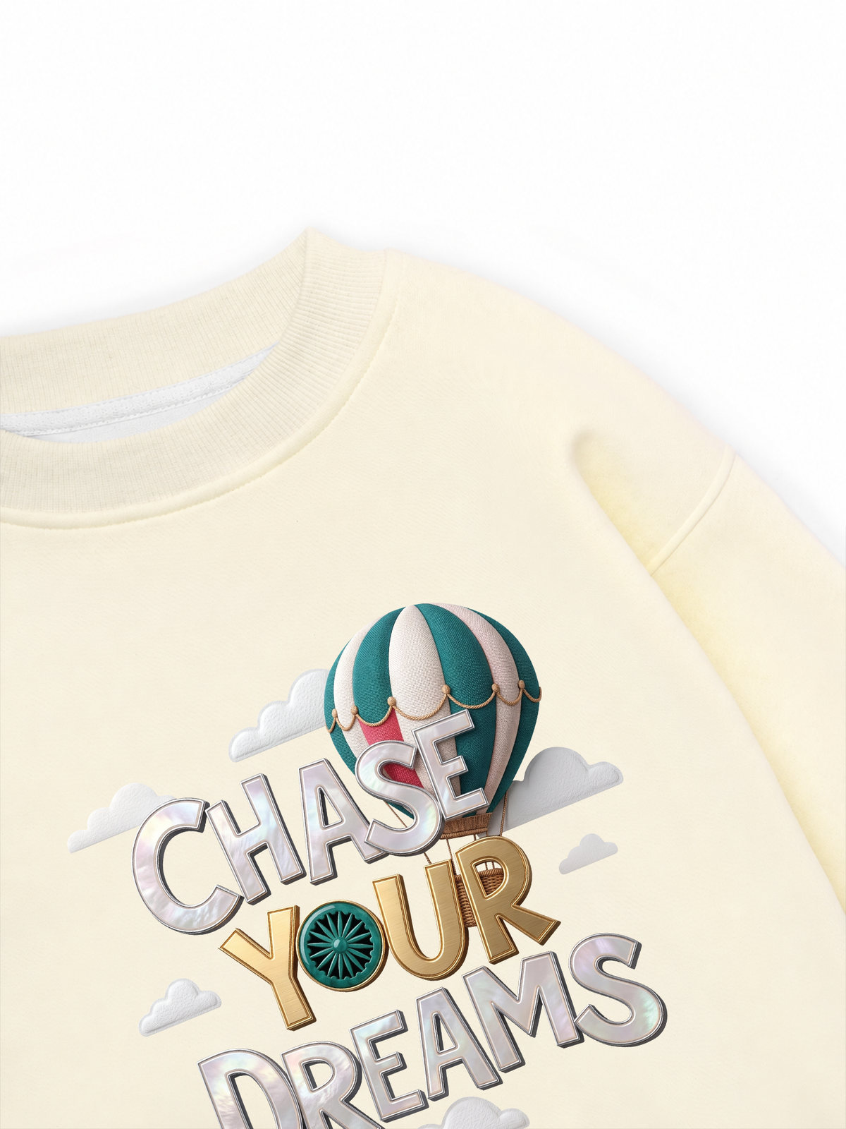 Áo Sweater Nỉ Hai Da Chase Your Dreams