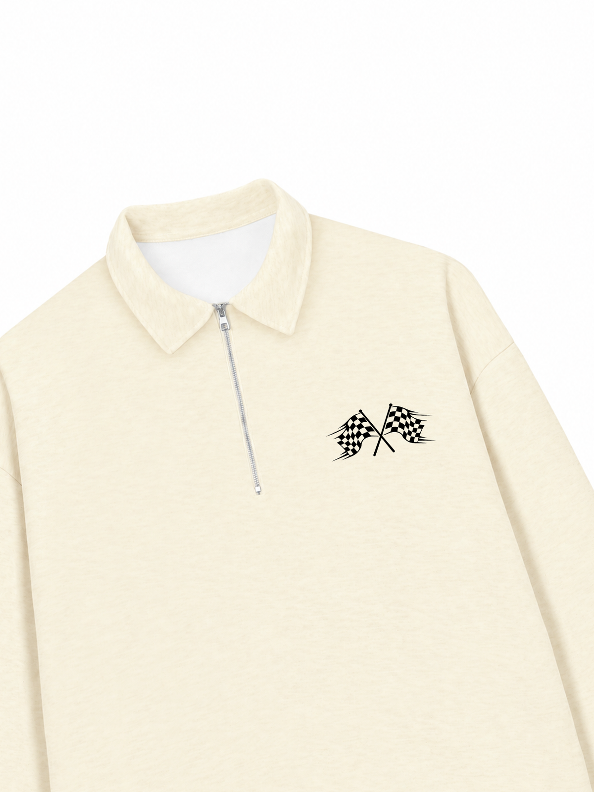 Áo Sweater Polo Nỉ Hai Da Sport Racing Club