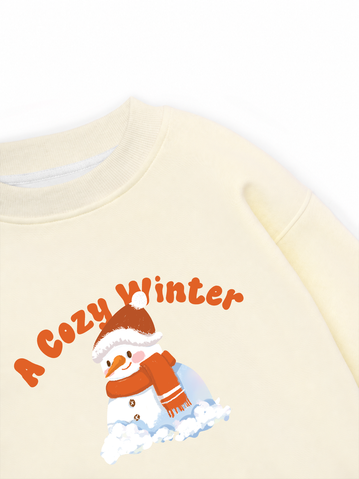 Áo Sweater Nỉ Hai Da A Cozy Winter