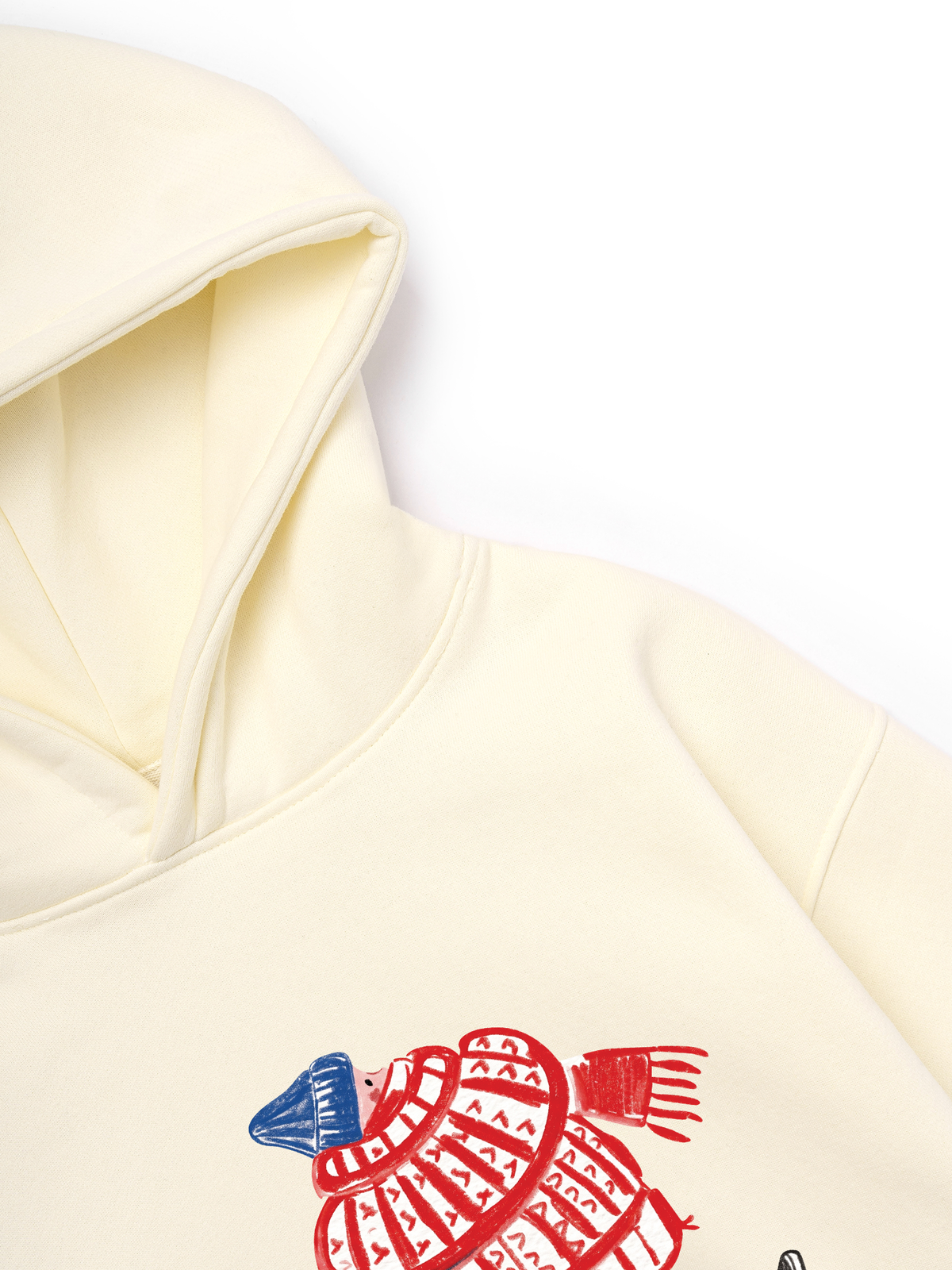 Áo Hoodie Nỉ Hai Da Wrapped Up