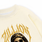 Áo Sweater Nỉ Hai Da Golden Skull