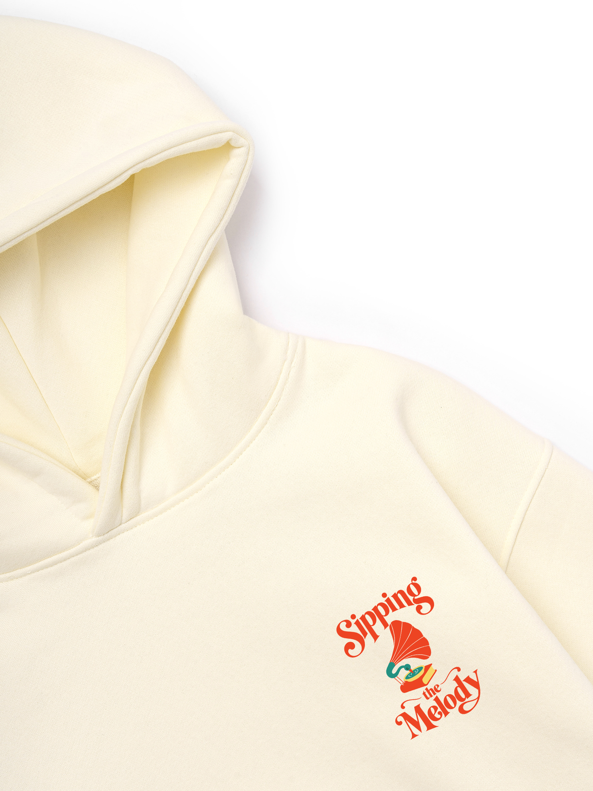 Áo Hoodie Nỉ Hai Da Sipping The Melody