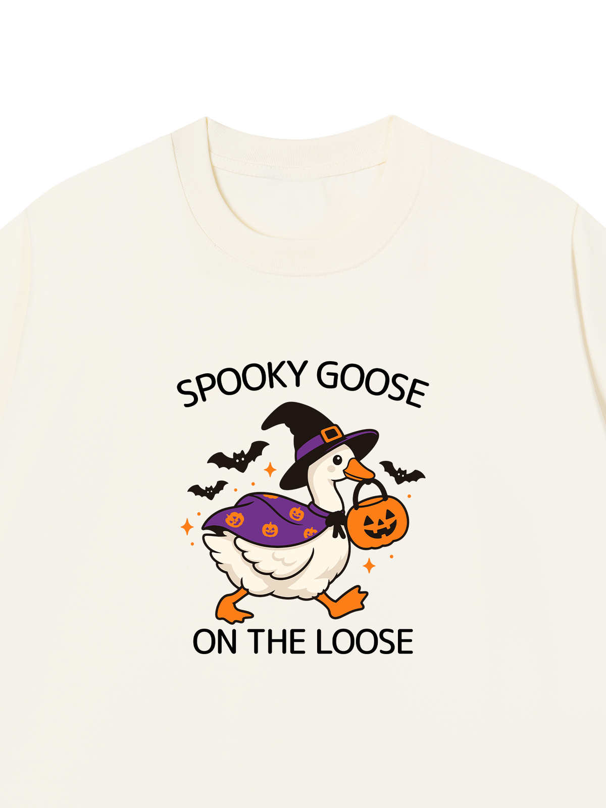 Áo Thun Relaxed Fit Spooky Goose