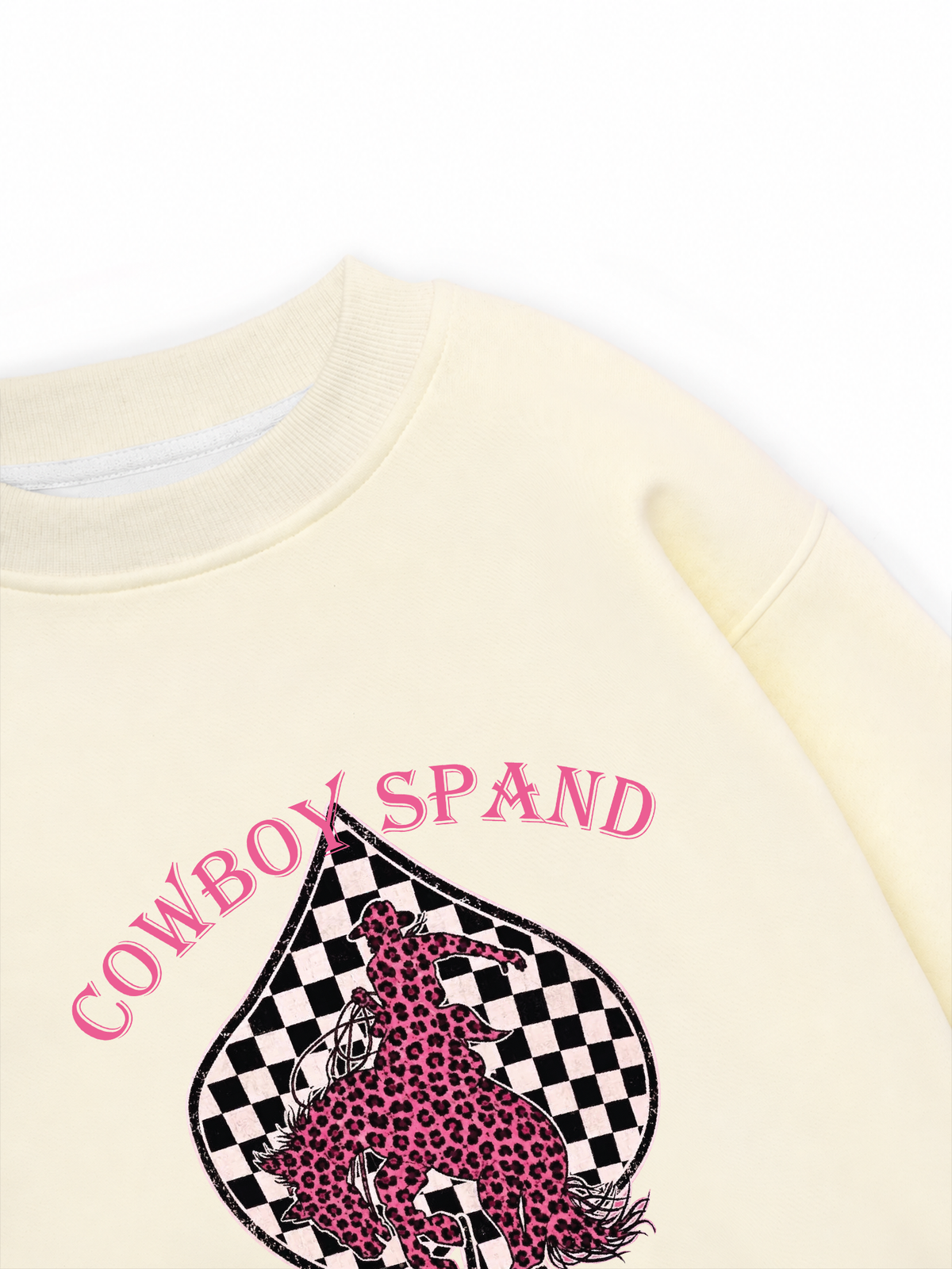 Áo Sweater Nỉ Hai Da Cowboy Spand
