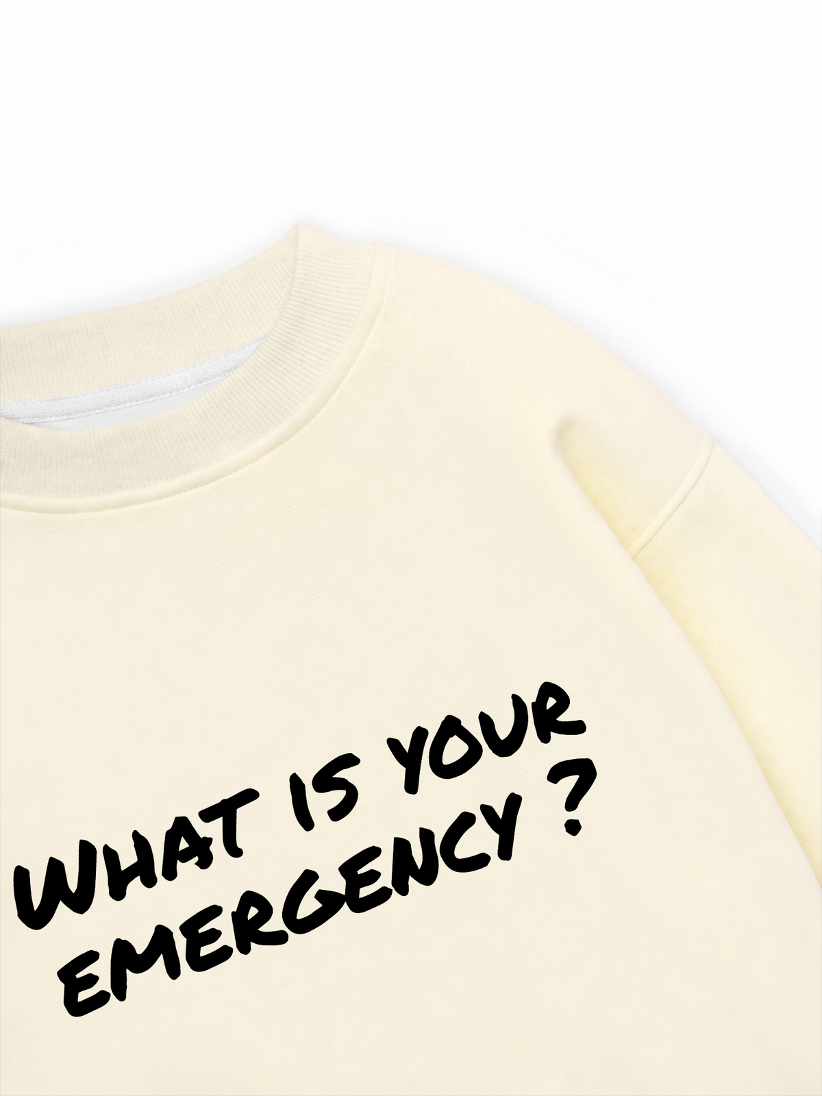 Áo Sweater Nỉ Hai Da Car What Is Your Emergency