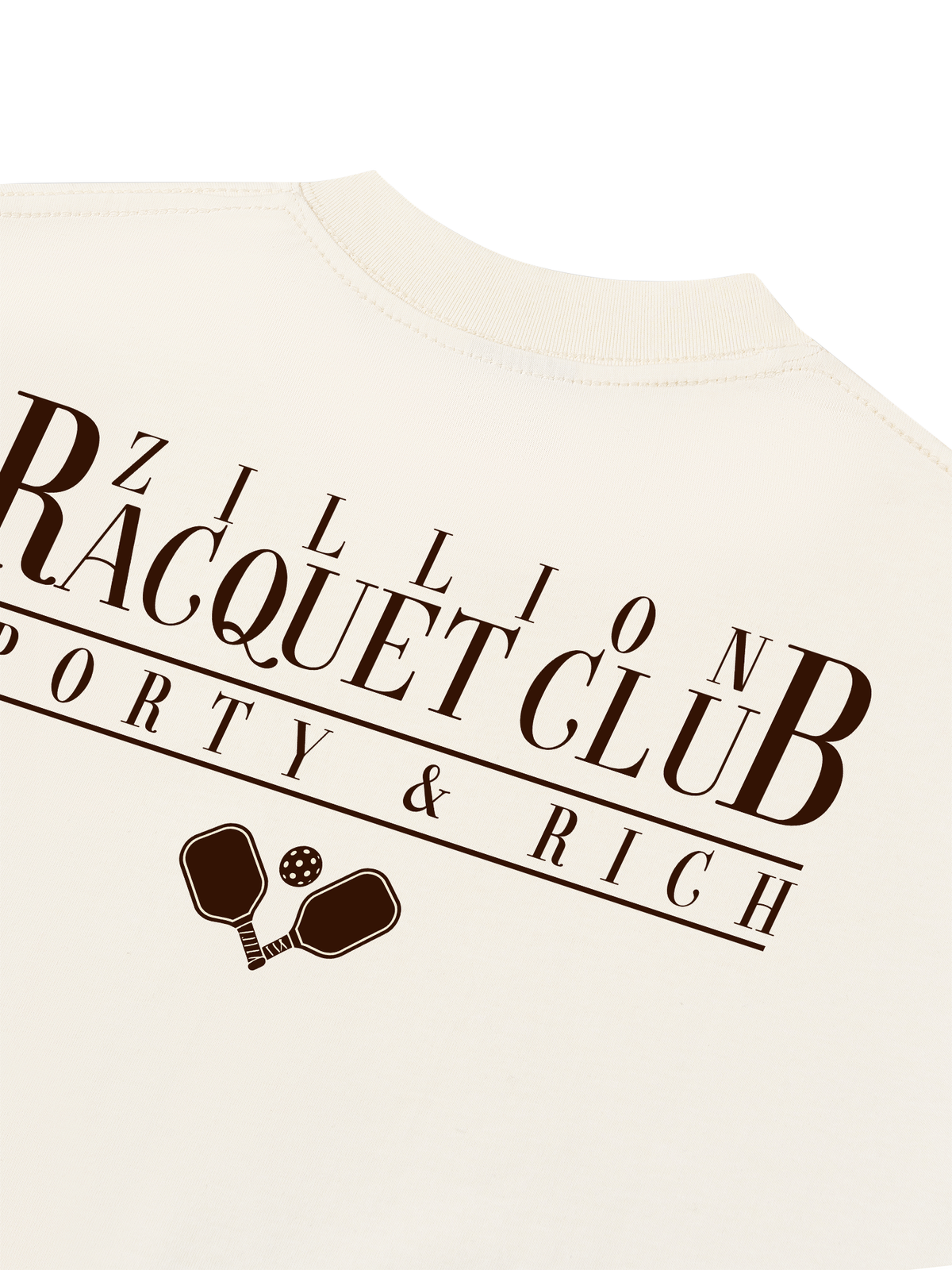 Áo Thun Boxy Racquet Club