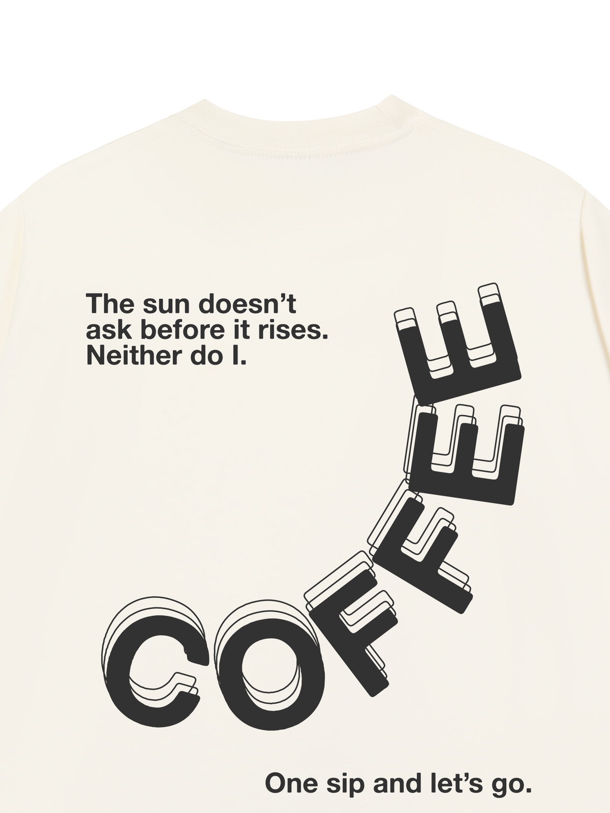 Áo Thun Relaxed Fit Coffee Lover Club