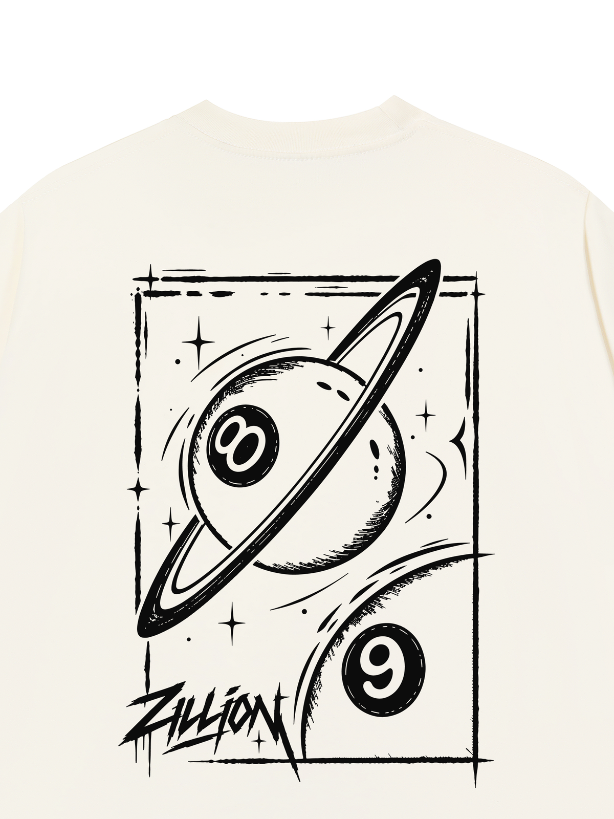 Áo Thun Relaxed Fit Billiard Galaxy