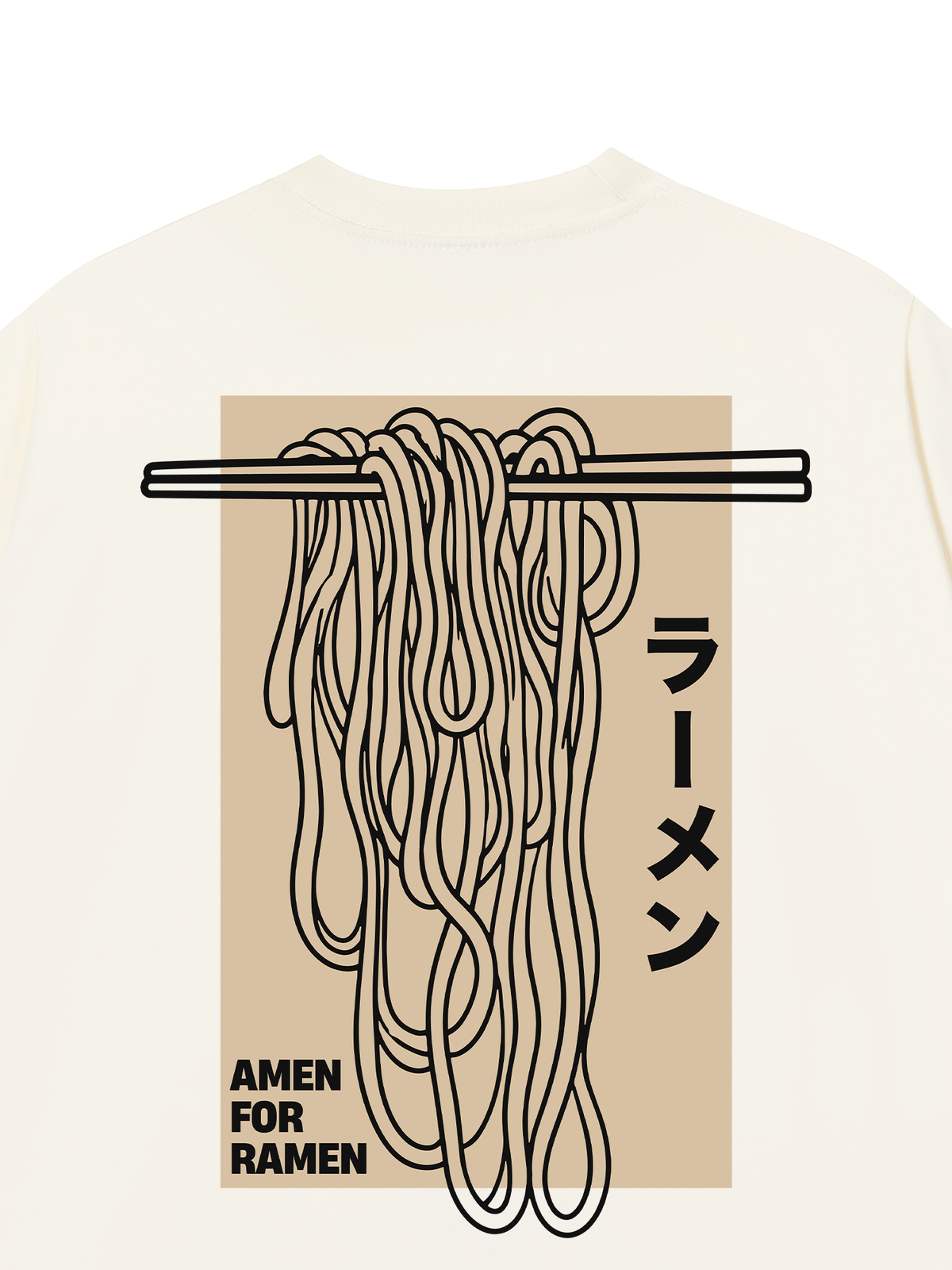 Áo Thun Relaxed Fit Amen For Ramen