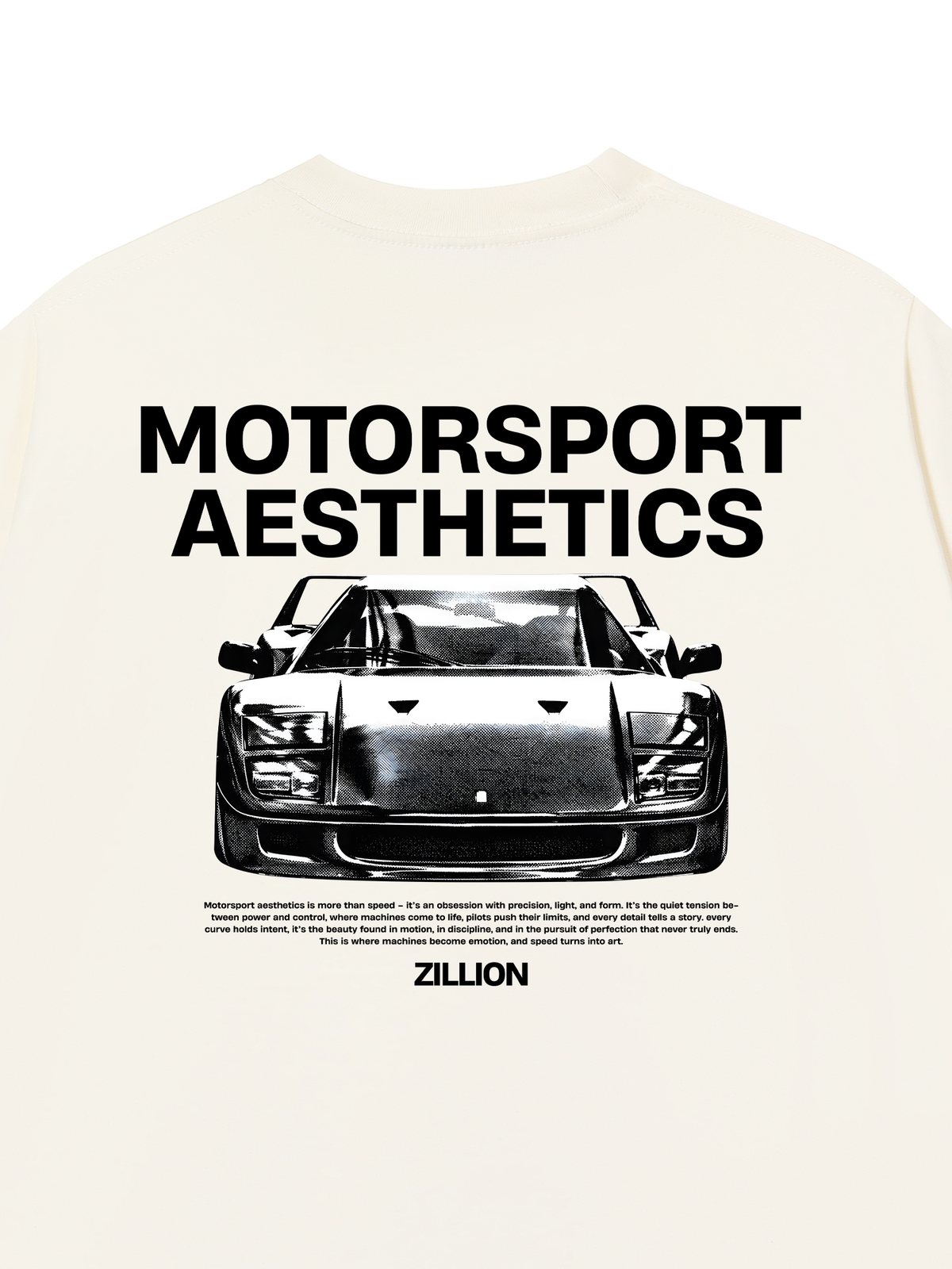 Áo Thun Relaxed Fit Motorsport Aesthetics