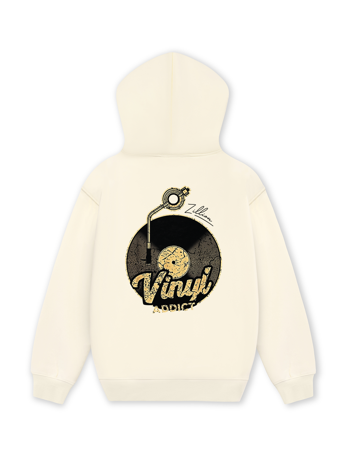 Áo Hoodie Nỉ Hai Da Zillion Vinyl
