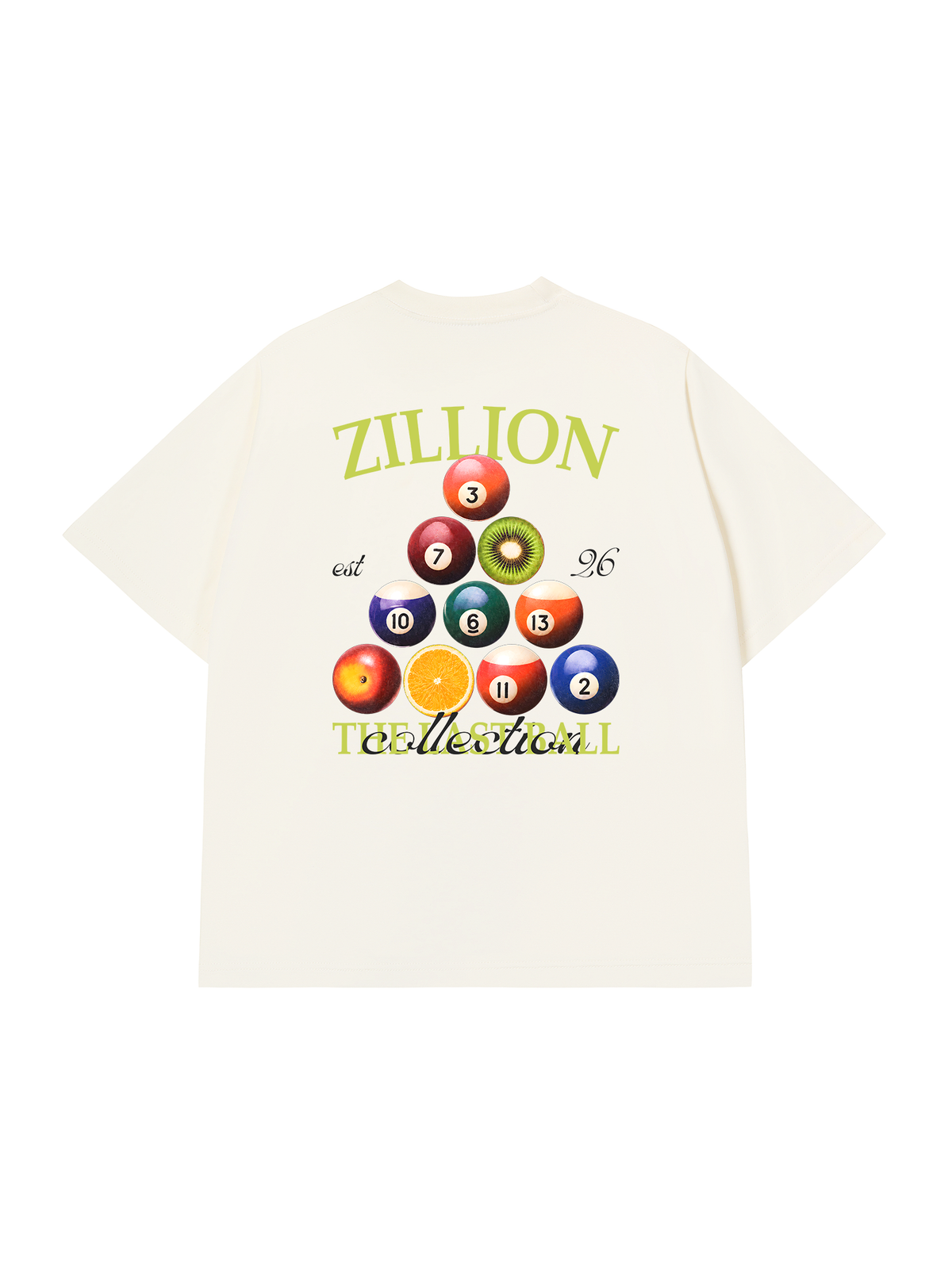 Áo Thun Relaxed Fit Zillion Fruit Rack