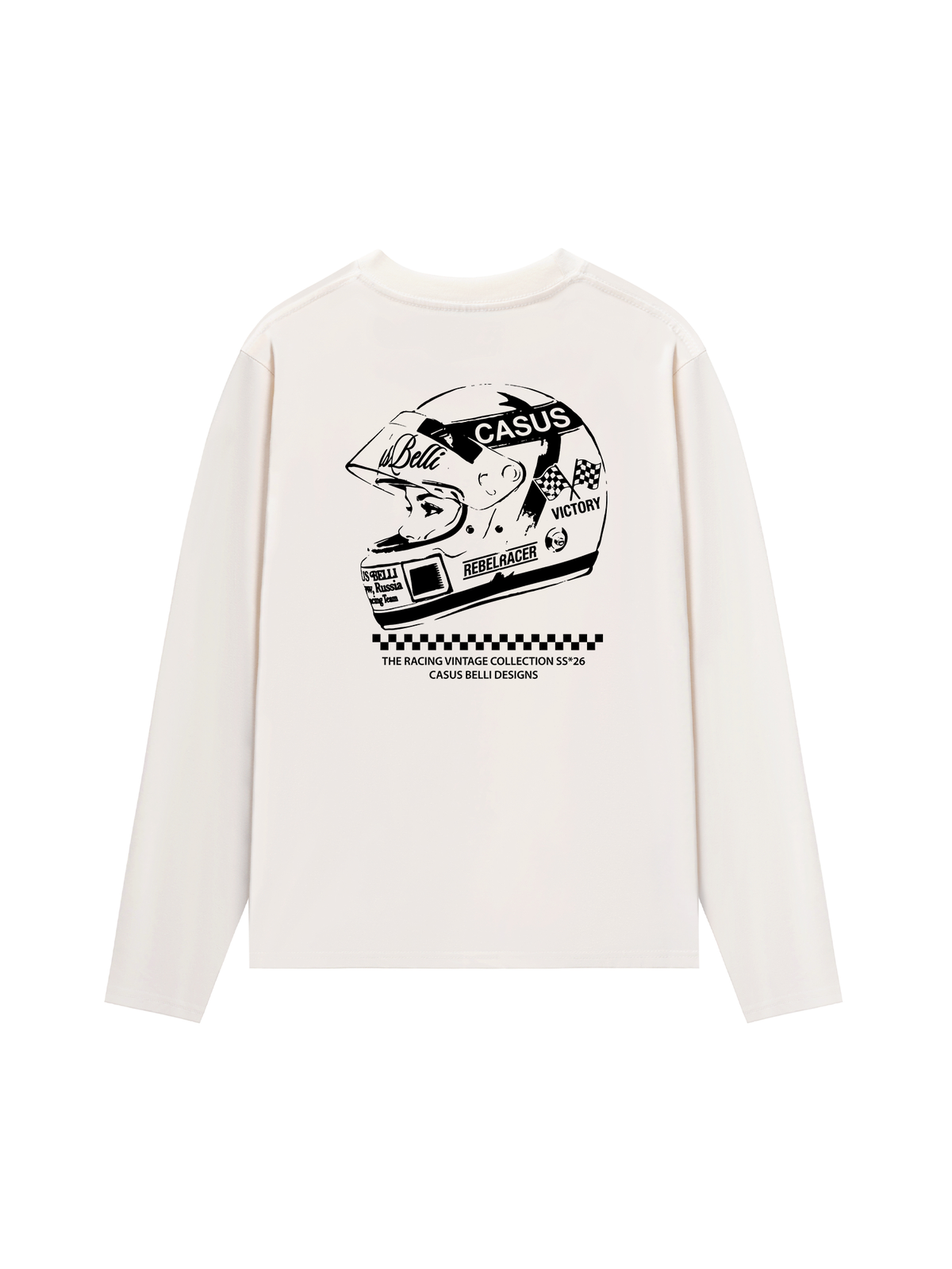 Áo Thun Dài Tay Car Car Racing Vibes