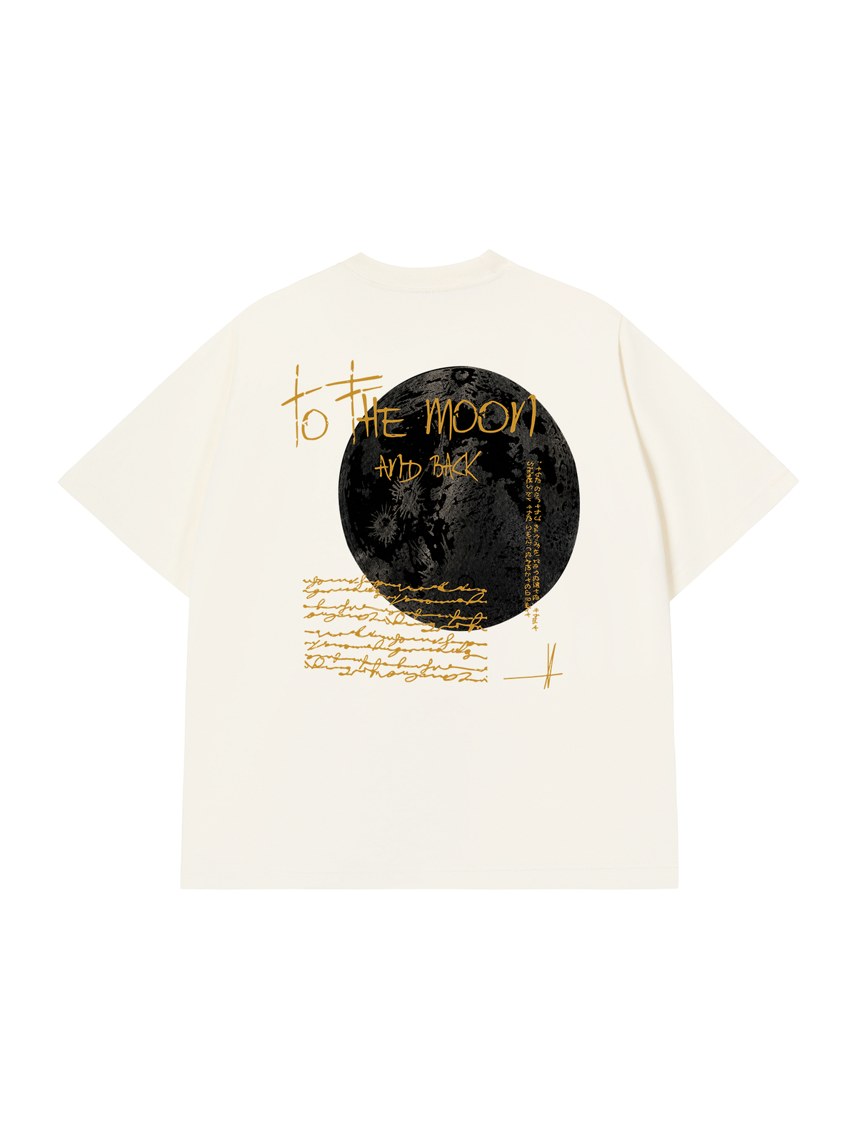 Áo Thun Relaxed Fit  To The Moon