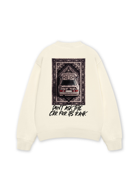 Áo Sweater Nỉ Hai Da Don't Ask The Car For Its Rank