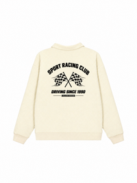 Áo Sweater Polo Nỉ Hai Da Sport Racing Club