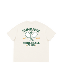Áo Thun Boxy Sundays Pickleball Club