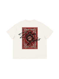 Áo Thun Boxy Hidden Meaning Zillion Red Bandana