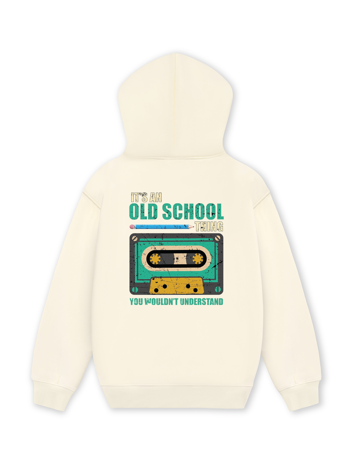 Áo Hoodie Nỉ Hai Da Its An Old School