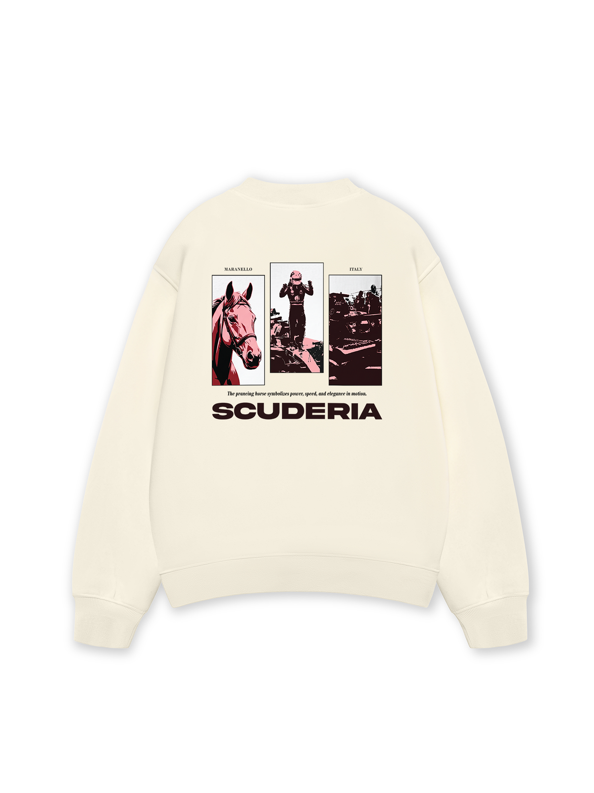 Áo Sweater Nỉ Hai Da Car Scuderia