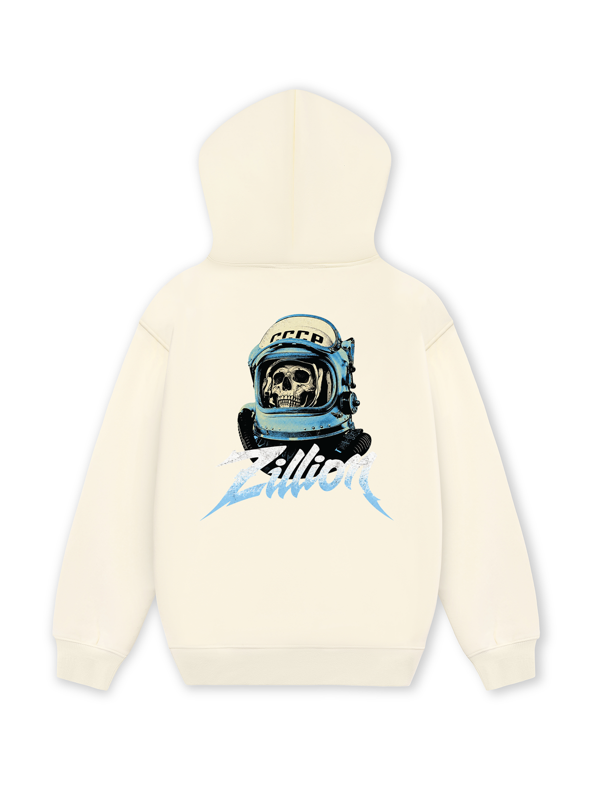 Áo Hoodie Nỉ Hai Da Skull Cosmonaut