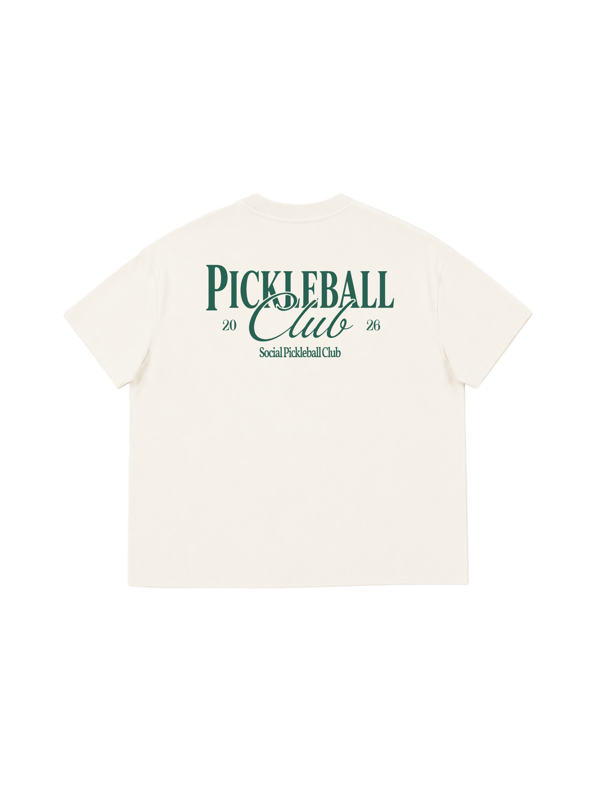 Áo Thun Boxy Social Pickleball Club