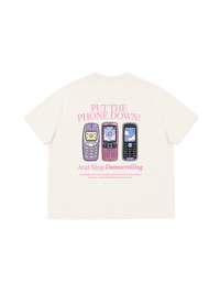 Áo Thun Boxy Put the Phone Down