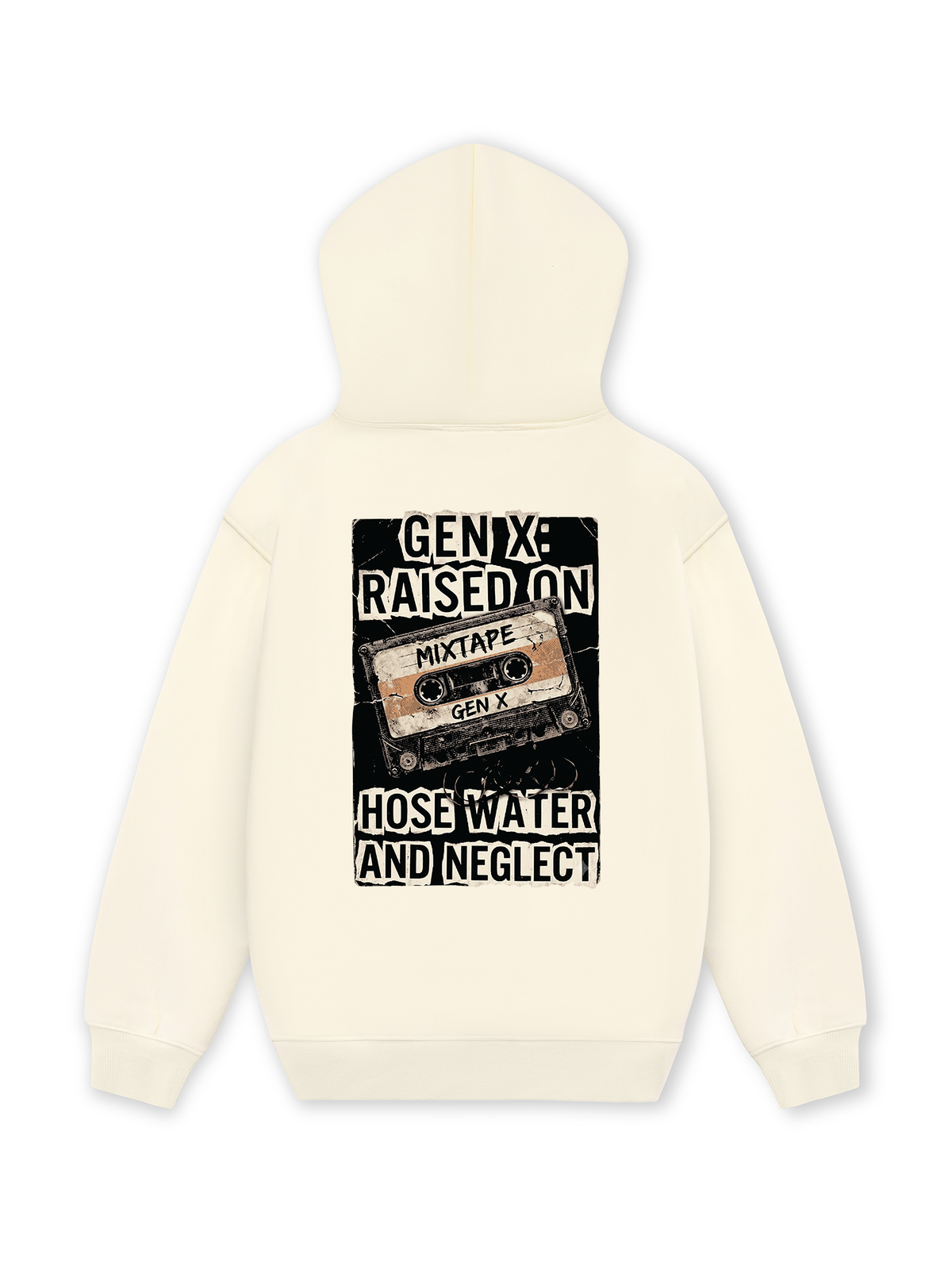 Áo Hoodie Nỉ Hai Da Gen X Raised On