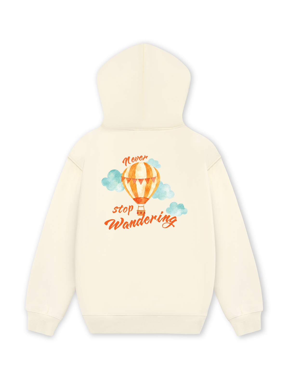 Áo Hoodie Nỉ Hai Da Never Stop Wandering