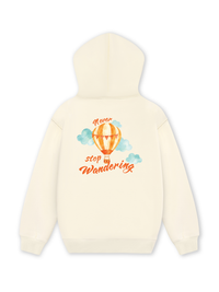 Áo Hoodie Nỉ Hai Da Never Stop Wandering